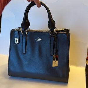 Coach handbag with Shoulder/crossbody strap (detachable)